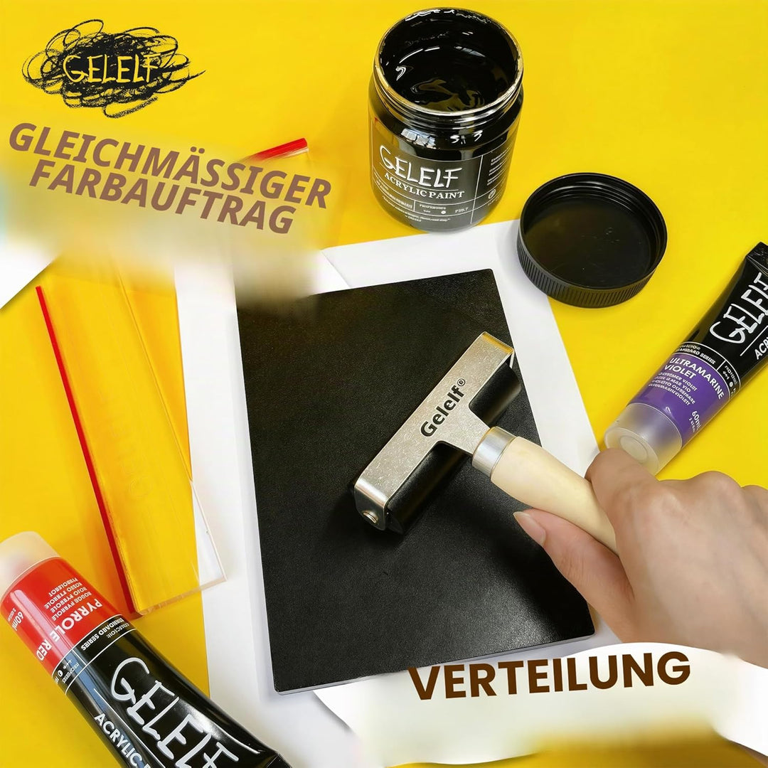 Gel-Druckplatte der neuen Generation, verbesserte Formel, Druckplatte für Gel-Druckkunst, Gel-Monopr
