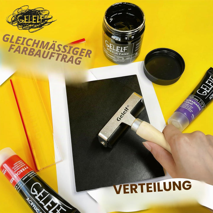 Gel-Druckplatte der neuen Generation, verbesserte Formel, Druckplatte für Gel-Druckkunst, Gel-Monopr