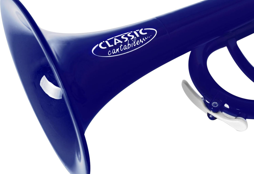 Classic Cantabile MardiBrass ABS Kunststoff Trompete - Perinet-Ventile - 510g leicht - Bohrung: 11,6