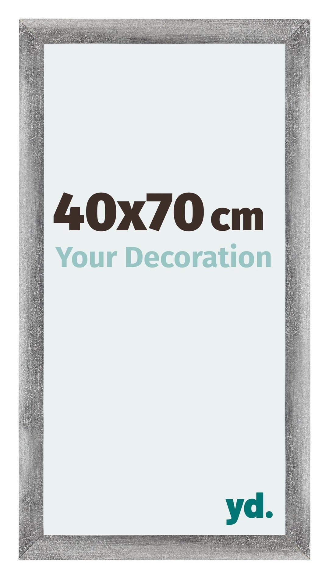 yd. Your Decoration - Bilderrahmen 40x70 cm - Bilderrahmen aus MDF mit Acrylglas - Antireflex - Ausg