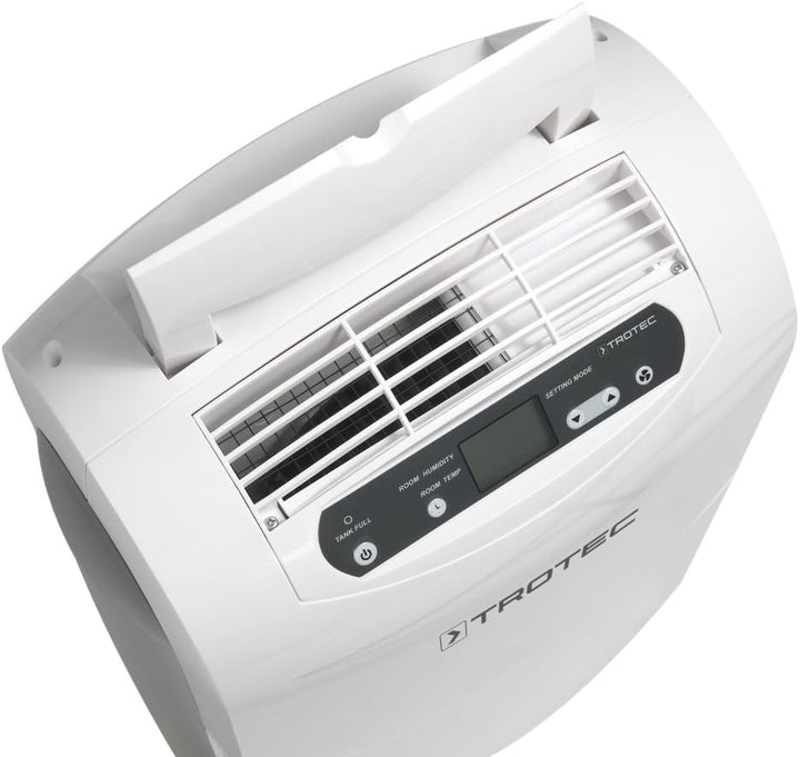 TROTEC Elektrischer Luftentfeuchter TTK 100 E – Entfeuchtungsleistung 30 L/24h, für Räume bis 90 m²