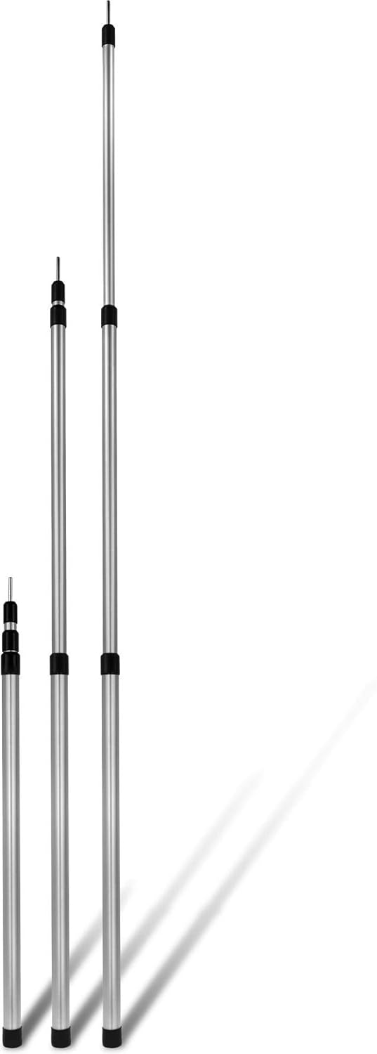 Aufstellstange Teleskopstangen Stützstange aus Alu in unterschiedlichen Längen von 76 cm bis 300 cm