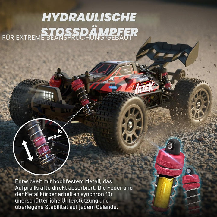Hosim 1/14 Brushless RC Cars Max 60KM/H, Elektro High Speed Ferngesteuertes Auto für Erwachsene, Was