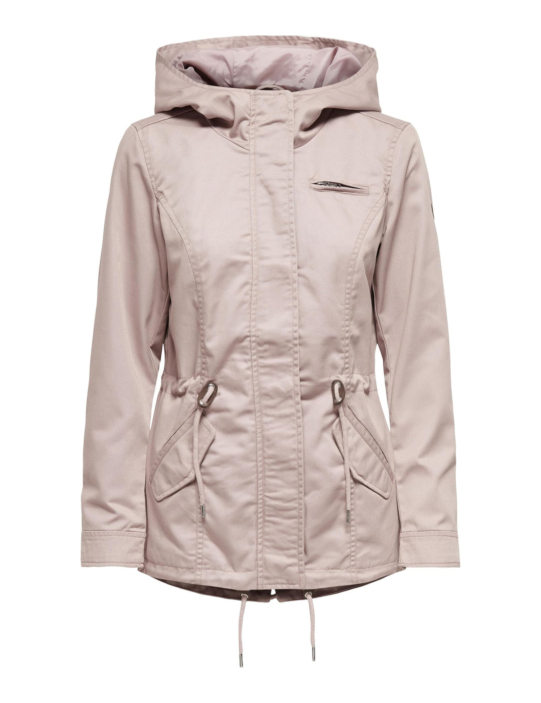 ONLY Female Jacke Leinen Parka, XS Adobe Rose