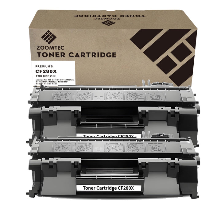 Ersatz für HP CF280A 80A Tonerkartusche Kompatibel mit HP LaserJet Pro 400/400dn/400dw/400d/M401dn/M