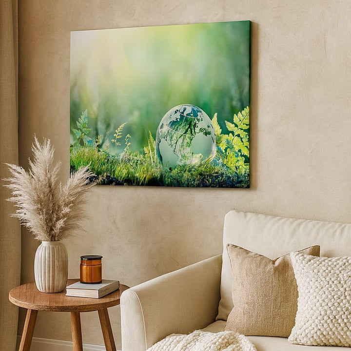 ARTTOR Bilder auf Leinwand natur natur Leinwandbild mit Rahmen 70x50cm Wandbilder Dekoration Wohnzim