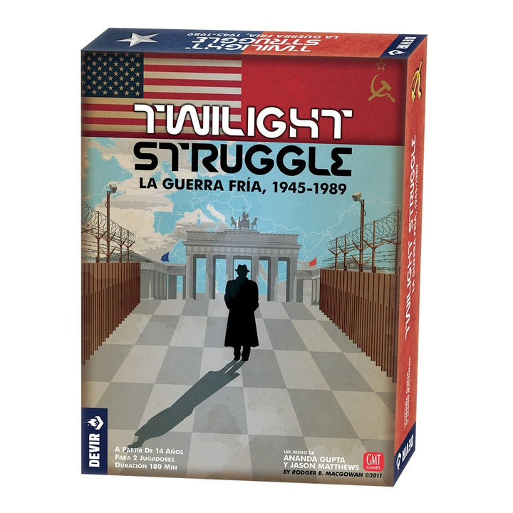 DEVIR, Talla unica BGTWIST Twilight Struggle Strategisches Brettspiel, bunt, Mehrfarbig