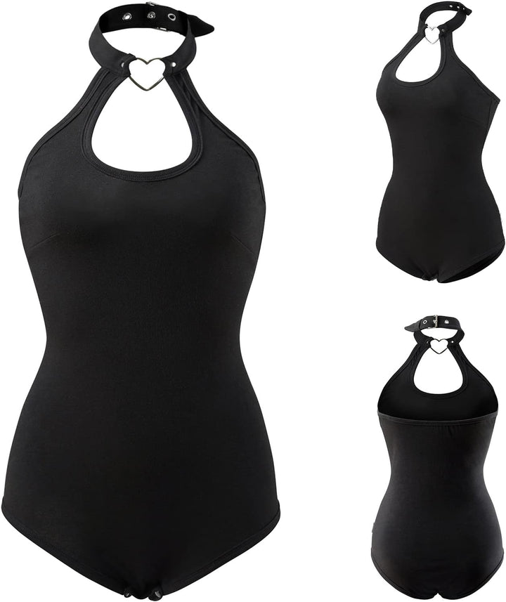 LittleForBig Baumwolle Strampler Herzensbrecher Halsband Onesie Bodysuit, XS