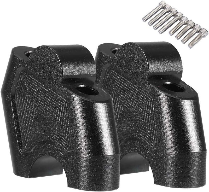 KIMISS Motorrad Lenker Risers, Ein Paar CNC Motorrad Lenkerhalterungen Riser Clamp Set für NC700X NC