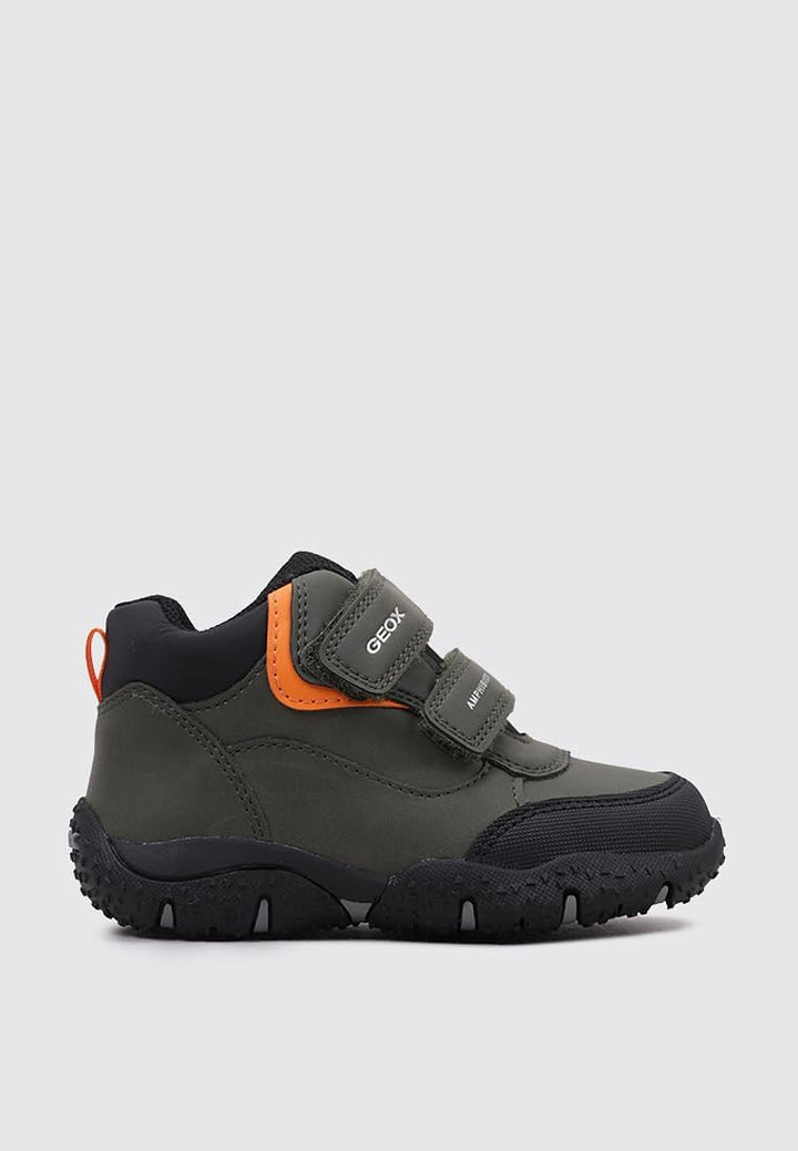 Geox Jungen B Baltic Boy B ABX A Sneaker 20 EU Grün, 20 EU Grün