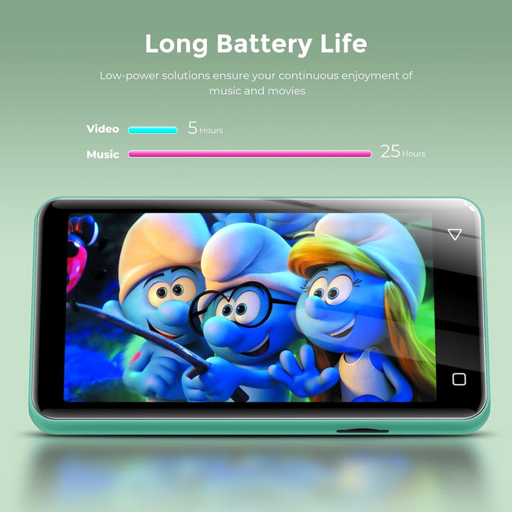 innioasis 16 GB MP3-Player mit Bluetooth und WLAN, MP3-Player, Apple Music, 4 Zoll Touchscreen, Andr