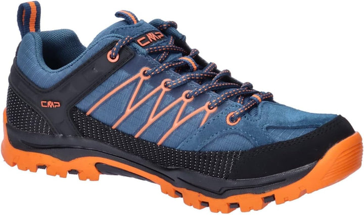 CMP RIGEL Jungen Trekking &amp; Wanderhalbschuhe 38 EU Bluesteel Flame, 38 EU Bluesteel Flame