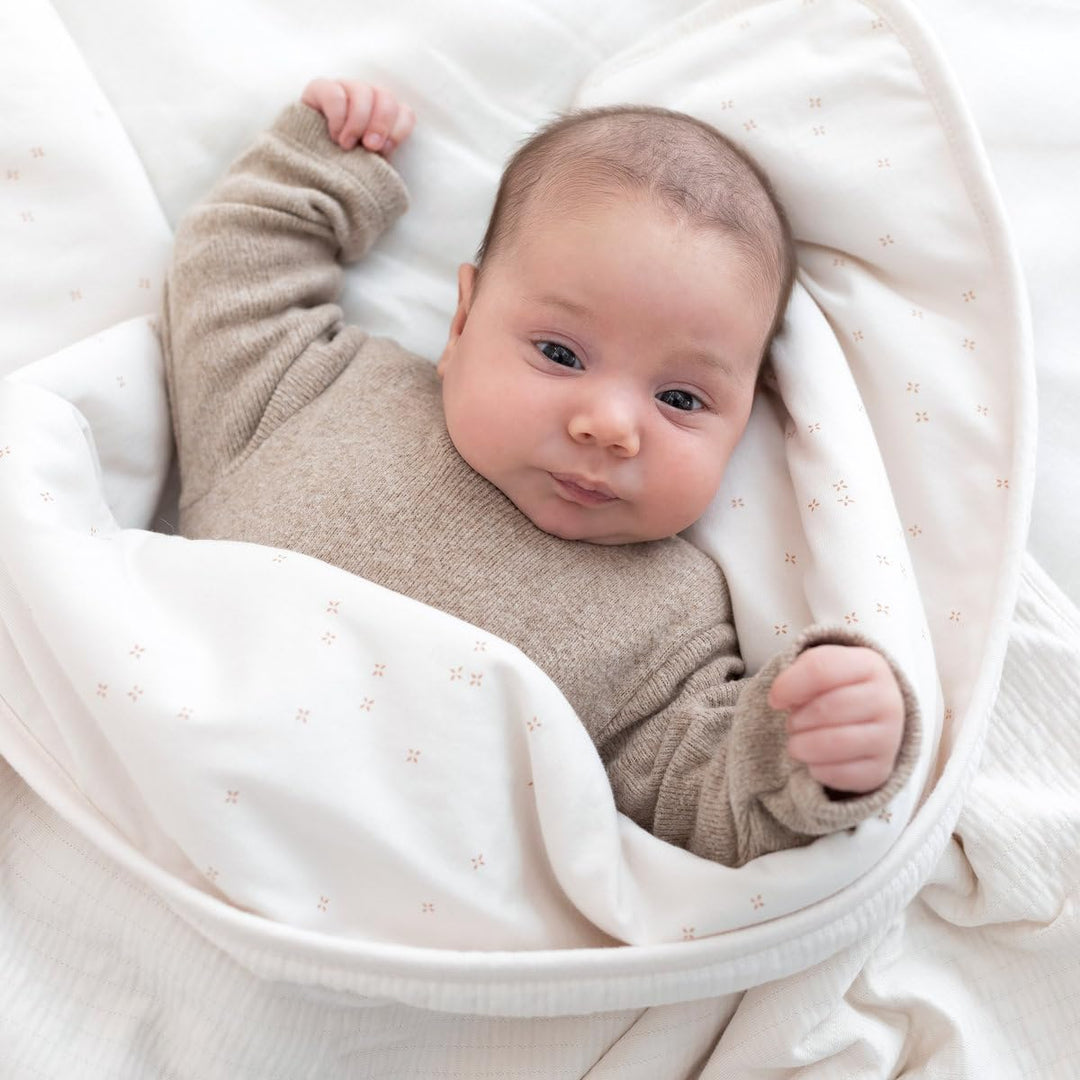 BEMINI Kuscheldecke Pady Tetra Jersey + Softy tog 3 Pudding, Pudding