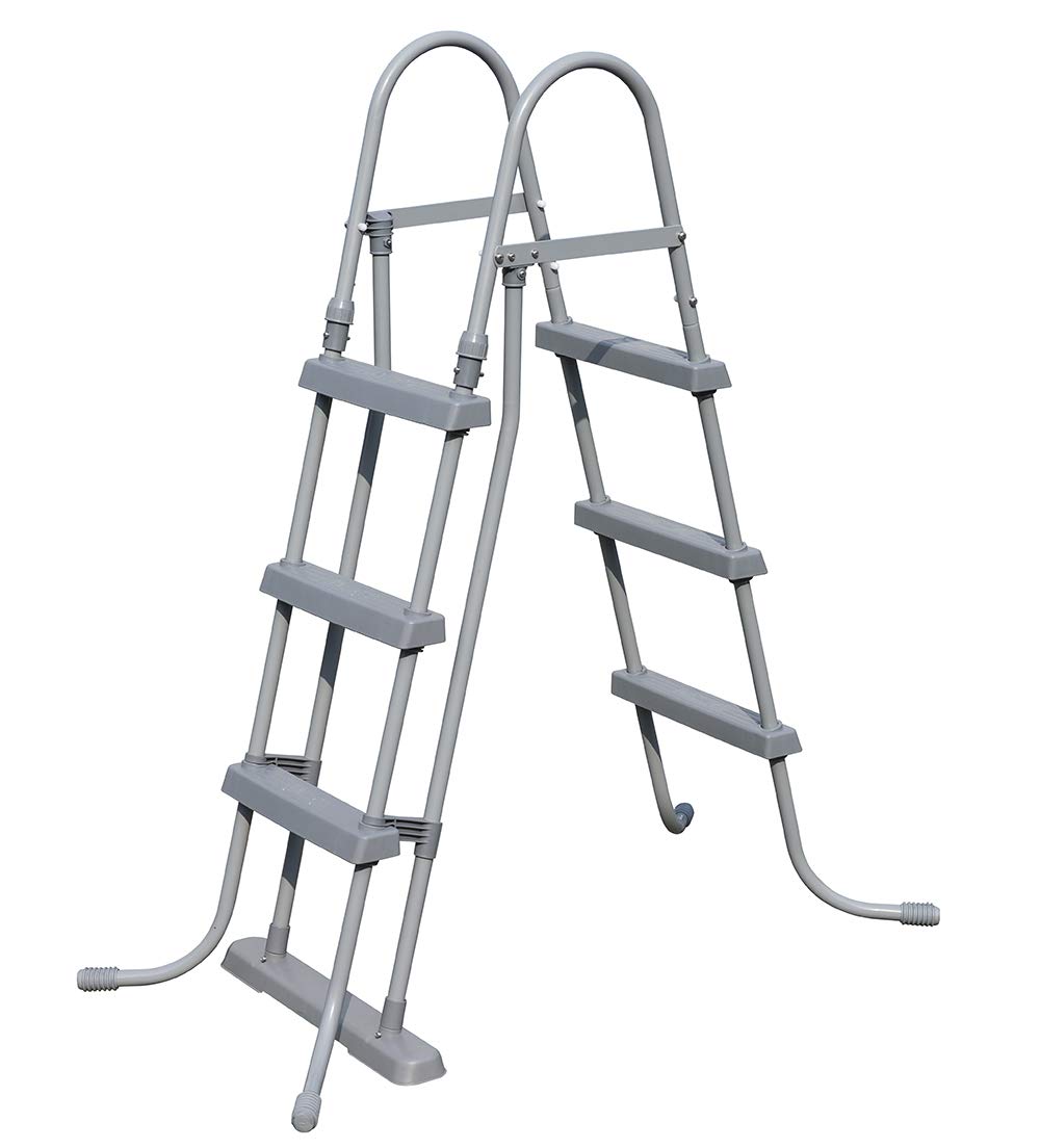 Bestway Poolzubehör Sicherheitsleiter, 107 cm, mehrfarbig, 107 cm