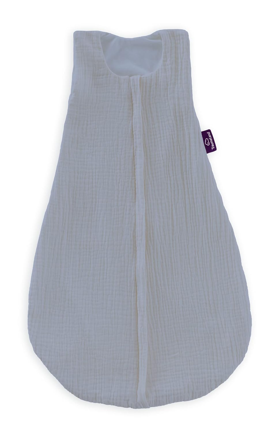Sommerschlafsack LIEBMICH Baumwollmusselin, hellblau, Grösse 90