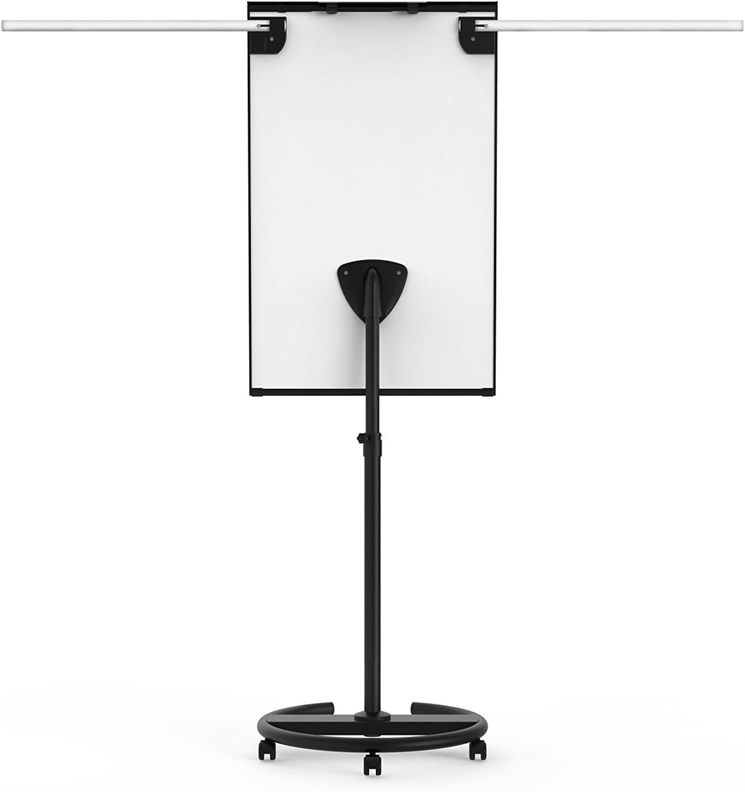 Legamaster 7-153600 Universal Flipchart Triangle Rundfuss, schwarz Flipchart Single, Flipchart Singl