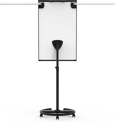 Legamaster 7-153600 Universal Flipchart Triangle Rundfuss, schwarz Flipchart Single, Flipchart Singl