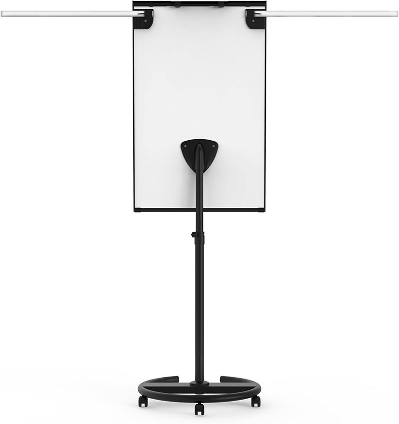 Legamaster 7-153600 Universal Flipchart Triangle Rundfuss, schwarz Flipchart Single, Flipchart Singl