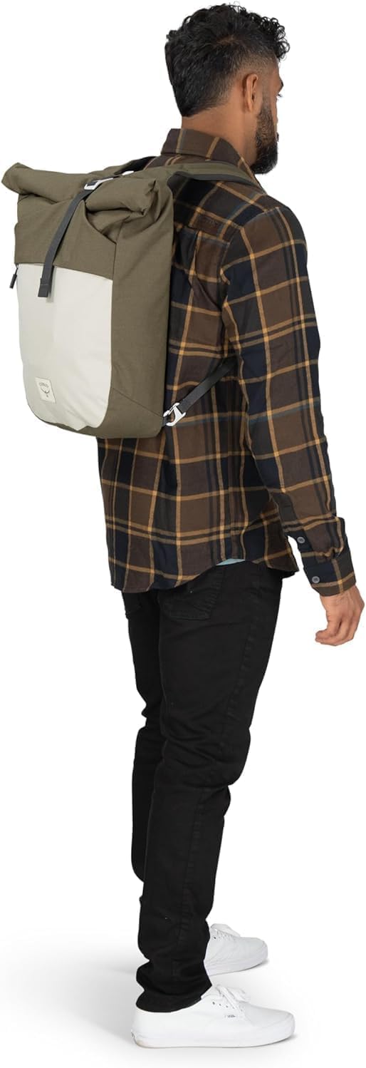 Osprey Arcane Tragetasche Rucksack für jeden Tag 18.5H x 12.2W x 10.63D inches Mittelgrau Meliert, 1