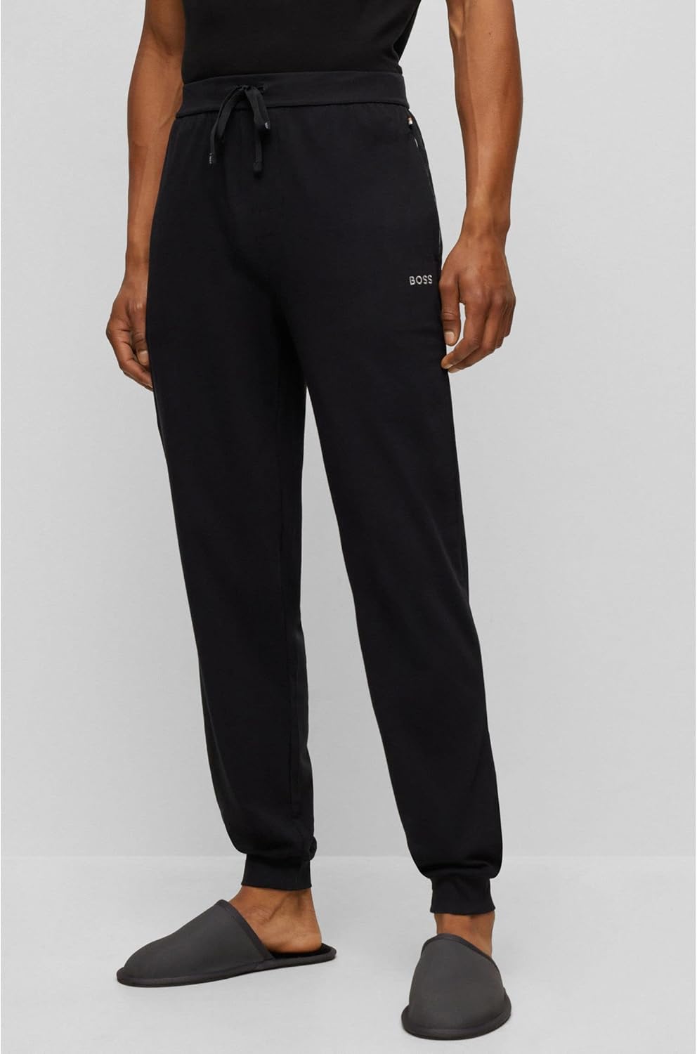 BOSS Herren Jogginghose Freizeithose Homewear Loungewear Mix&Match Pants Freizeithose S -001 Black,