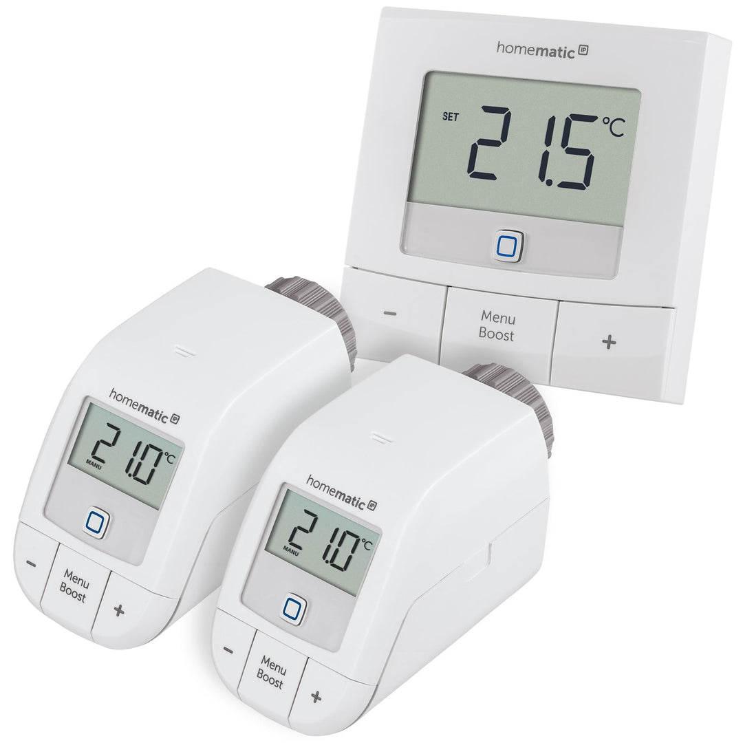 Homematic IP Set Smart Home Heizkörperthermostat - Basic (Heizen Basic XS), Heizen Basic XS