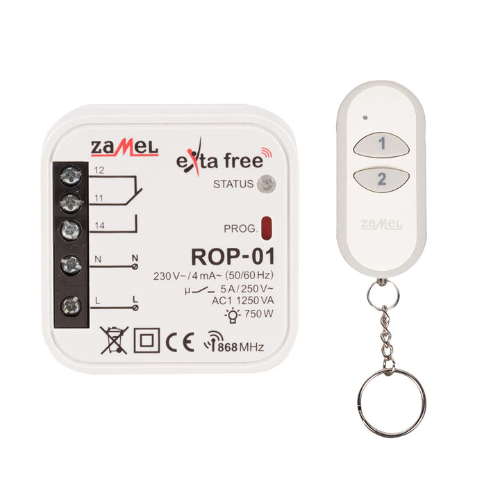 EXTA FREE RZB-05 Wireless- Steuerungsset - Universell, Weiss