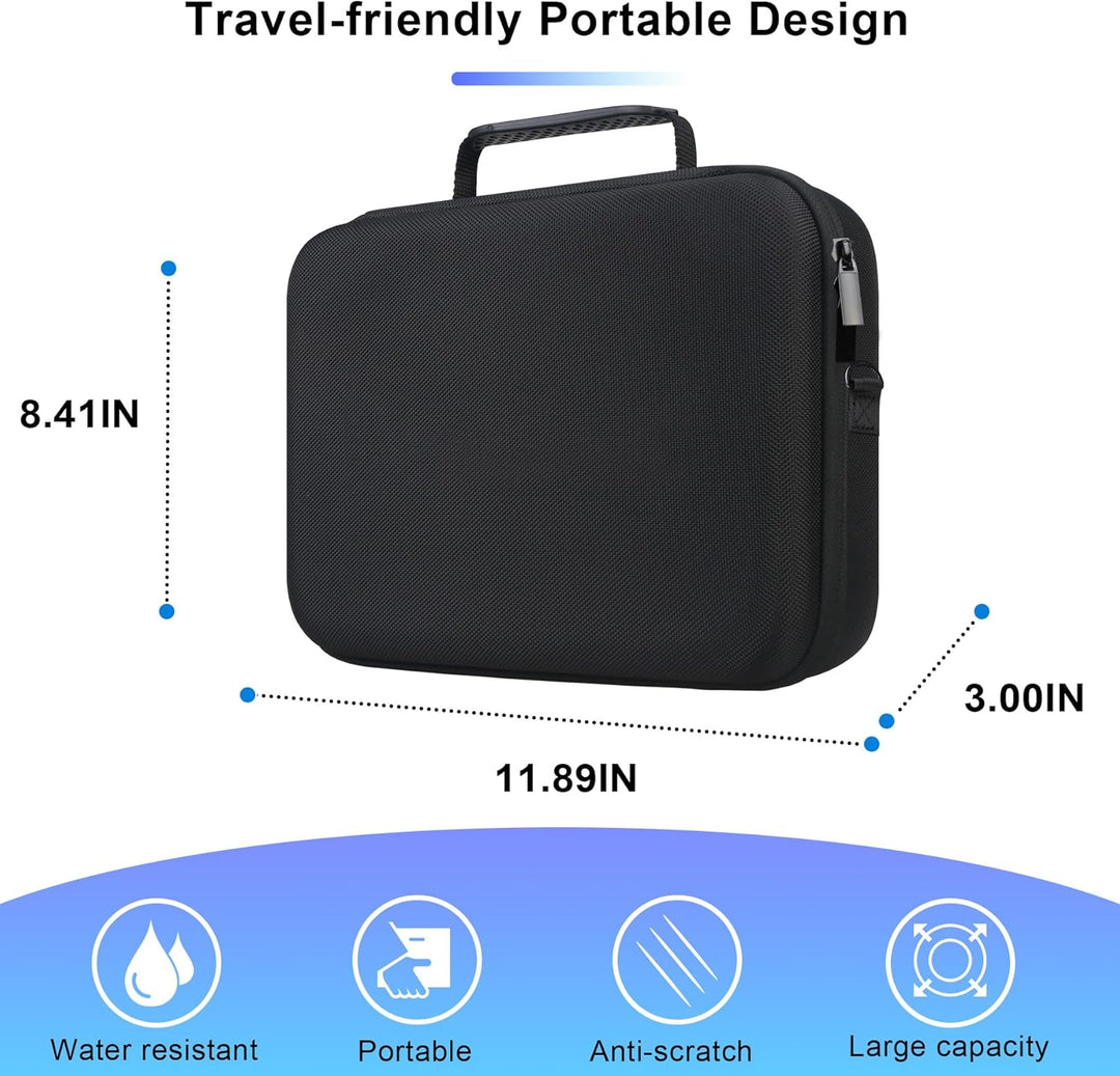 BOVKE Aufbewahrungsbox kompatibel mit Canon SELPHY CP1500 Compact Photo Printer, Extra Platz für Can