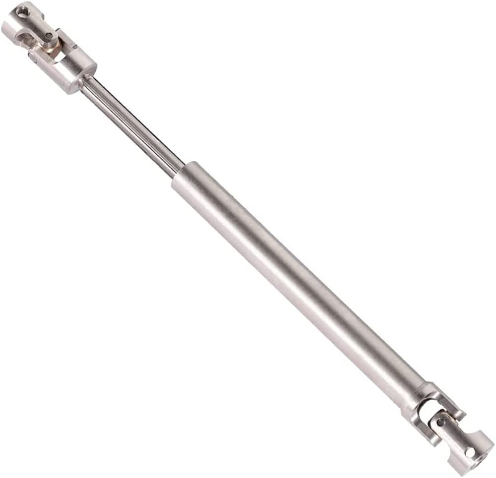 2 Stück Universal-Edelstahl-Mittelantriebswelle Dogbone 110 mm-155 mm, Upgrade passend für Tamiay RC