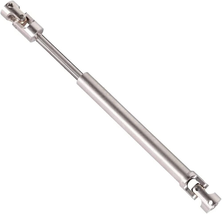 2 Stück Universal-Edelstahl-Mittelantriebswelle Dogbone 110 mm-155 mm, Upgrade passend für Tamiay RC