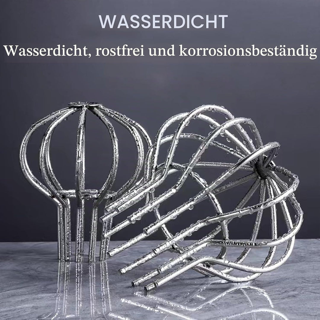 Edelstahl Fallrohrschutz, Dachrinnenschutz, Dachrinnen Fallrohrschutz, Fallrohrs Laubfangsieb, Fallr