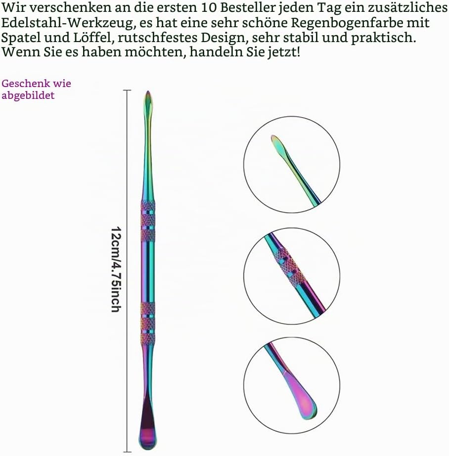 MOFIST 5 g dicke, schwarze UV-Schutz, kleine Gläser mit Deckel, 5 ml, Konzentrat, Gläser für luftdic
