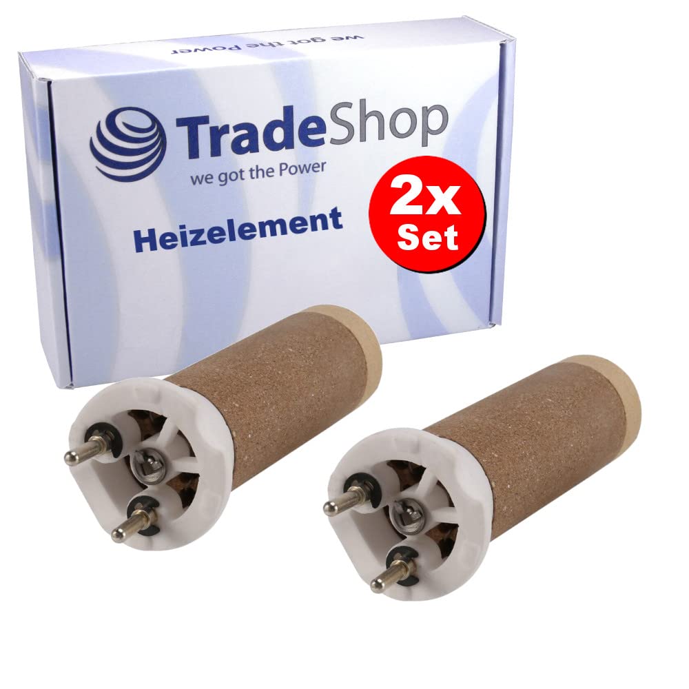 2x Trade-Shop Heizelement kompatibel mit Leister Triac AT, Triac ST, Triac BT ersetzt 103.596 / Heis
