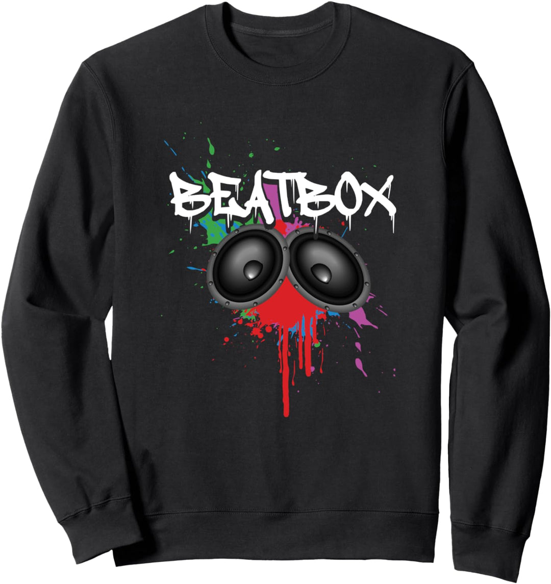 Beatboxer Sänger Hiphop Künstler Beatbox Ghetto Rap Cooler Sweatshirt