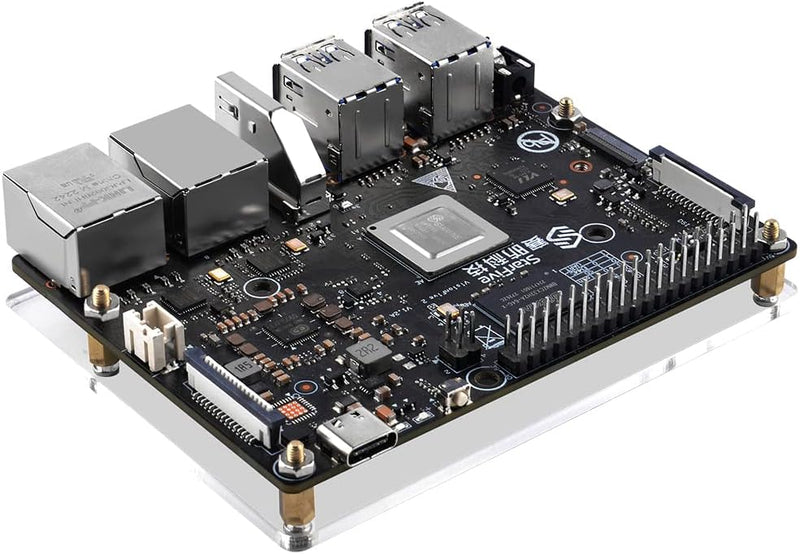 GeeekPi VisionFive2 8GB Starter Kit,VisionFive2 RISC-V Single Board Computer,StarFive JH7110 Process