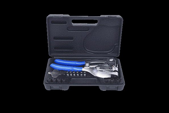KS Tools 118.0105 Lochzangen-Satz, 16-tlg.