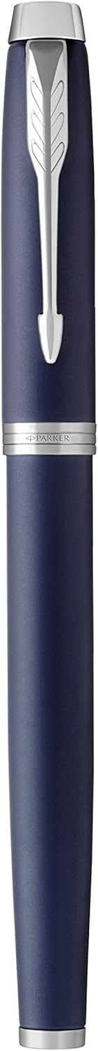 Parker IM Tintenroller | Matte Blue | feine Spitze | Schwarz | Geschenkbox Tintenroller Matte blue C