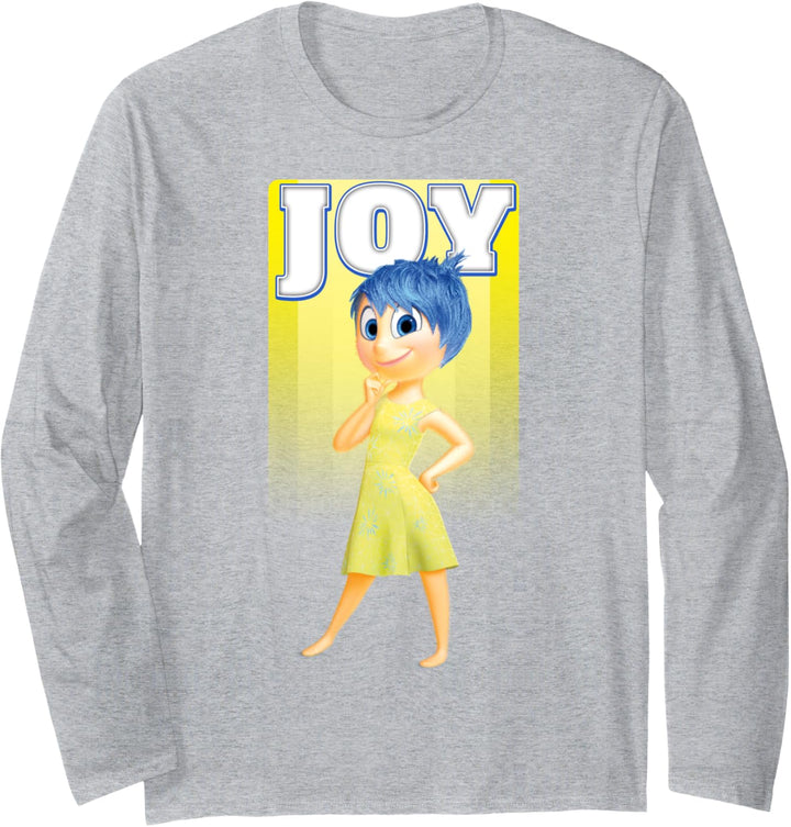 Disney Pixar Inside Out Joy Portrait Langarmshirt