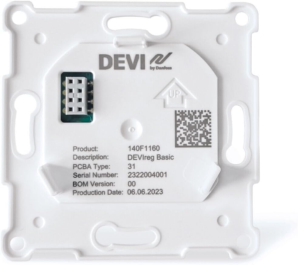 DEVIreg Basic Devi Thermostat für elektrische Fussbodenheizung Bluetooth 140F1160