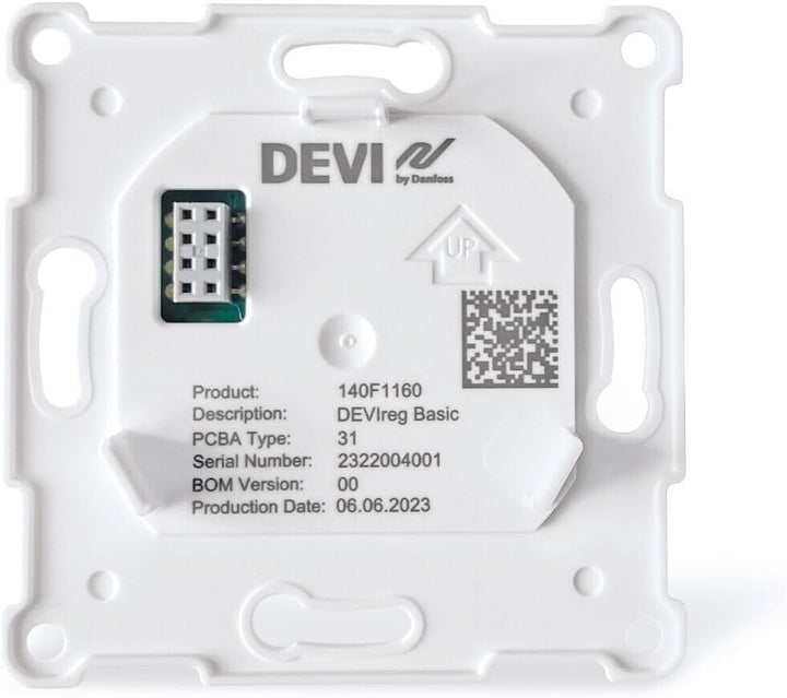 DEVIreg Basic Devi Thermostat für elektrische Fussbodenheizung Bluetooth 140F1160