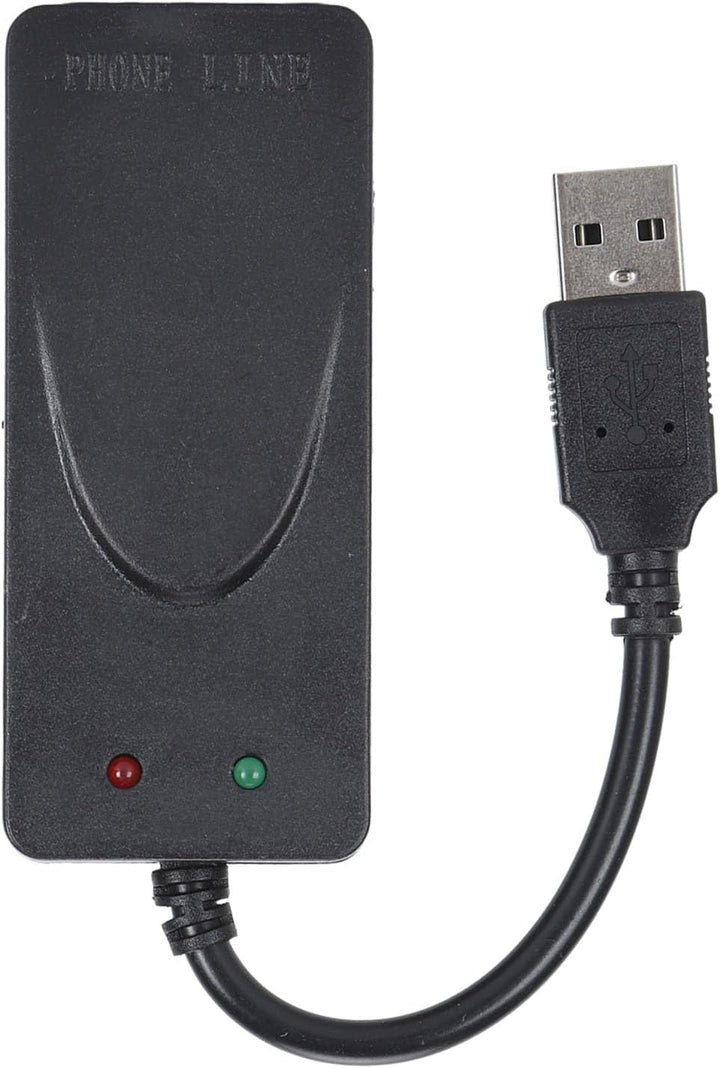 Externe Hardware, USB 56K Externes DFÜ Fax, Datenmodem, Zwei RJ11 Anschlüsse, Unterstützen Anrufer I