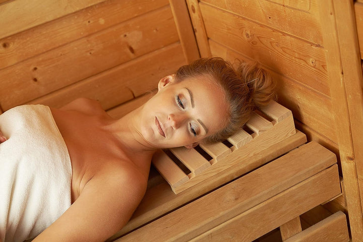 SULENO Sauna Kopfstütze ANNA Saunakissen Nackenstütze Saunazubehör