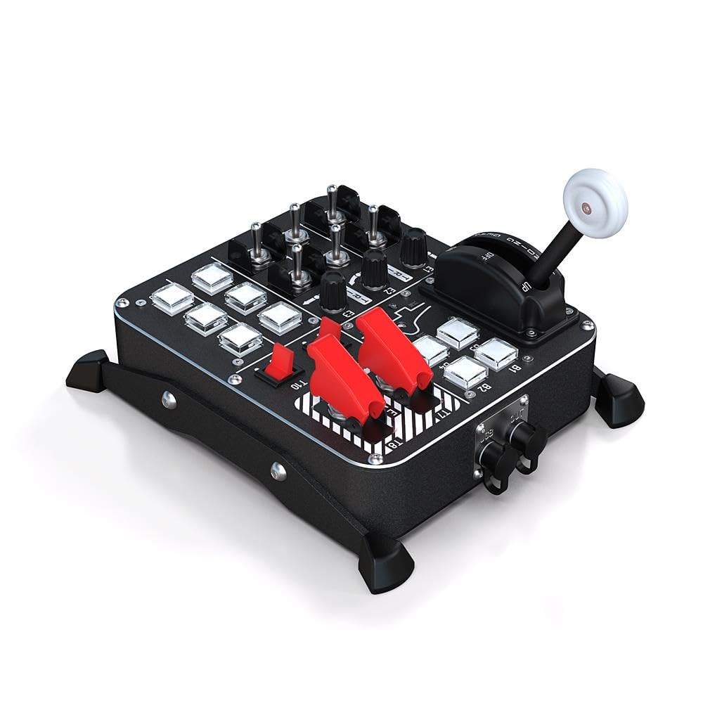 VIRPIL Controls - Universal Control Panel #2 (Flugsimulation, PC-Gaming, Flugsim-Tasterbox, Cockpit-