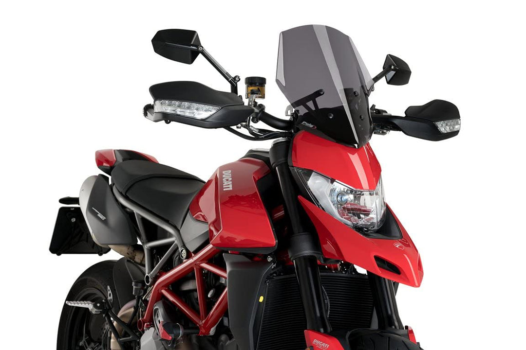 Puig Windschutzscheibe Naked New Generation Sport 3634F für Ducati Hypermotard 950/SP 19'