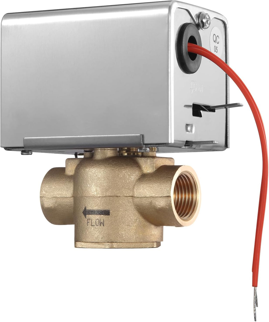 Zonenventil 2 Wege Ventil 1/2 Zoll Motorisiertes Ventil DN15 2 Drähte 220V Normalerweise Geschlossen