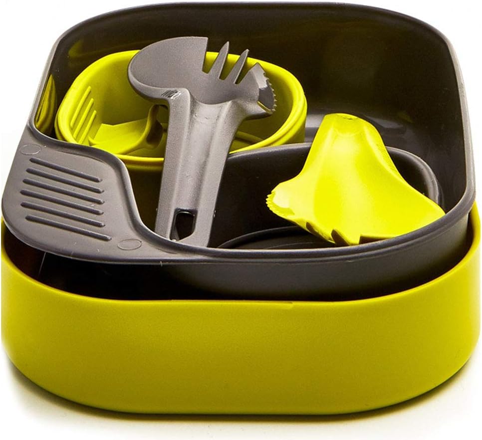 Wildo Unisex Geschirrset Camp-A-Box-Duo-Light orange, orange