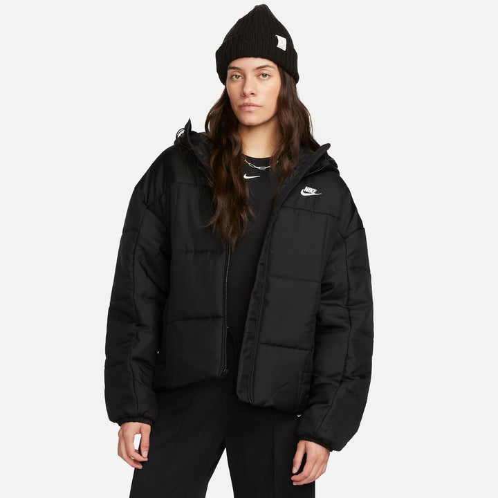 NIKE Damen Essential Jacke L Black/White, L Black/White