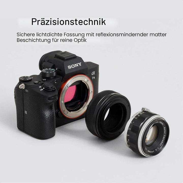 Urth Objektivadapter: Kompatibel mit M42 Objektiv und Sony E Kameragehäuse (Erweiterbar) M42 (Extend