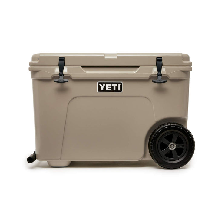 YETI Tundra Haul Tragbarer Kühler mit Rädern Hellbraun, Hellbraun