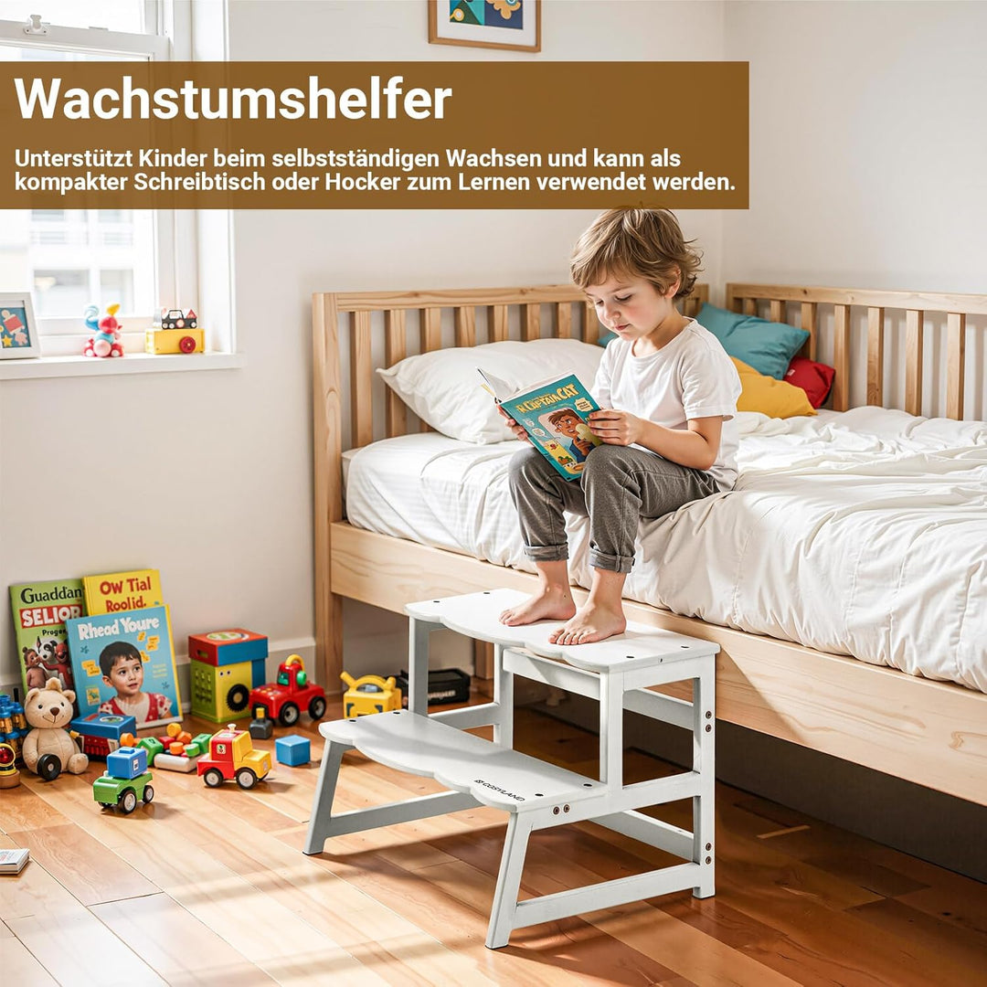 COSYLAND Lernturm ab 1 Jahr & 2 Jahre – Montessori Lernturm für Kinder – Sicherer Learning Tower & T