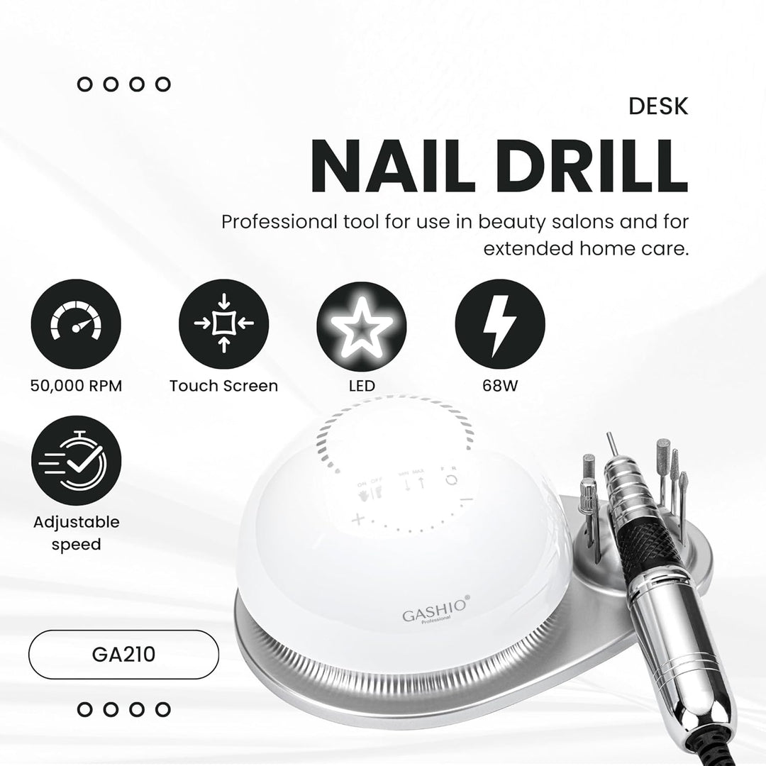 Nagelfräser für Gelnägel | Nail Drill 68W | Elektrische Nagelfeile | Maniküre Pediküre Set Elektrisc